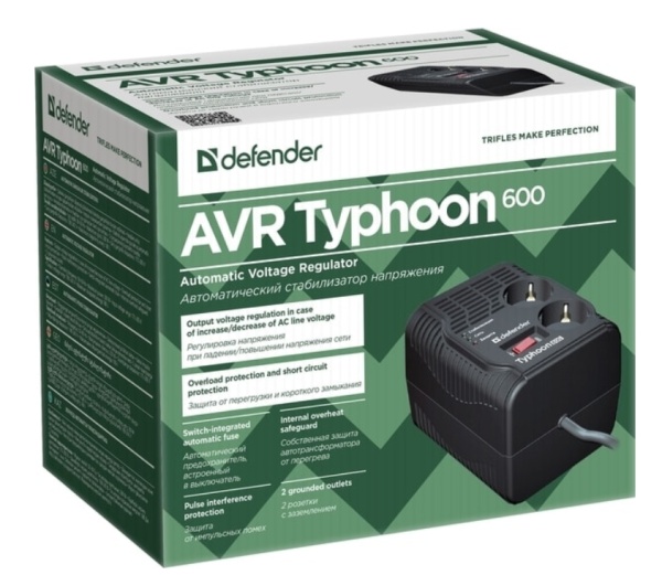 Стабилизатор Defender AVR Typhoon 600