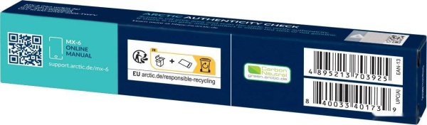 Термопаста Arctic MX-6 4 гр. ACTCP00080A