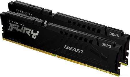 Оперативная память DDR5 5600/32Gb (2x16GB)  Kingston Fury Beast, KF556C40BBK2-32