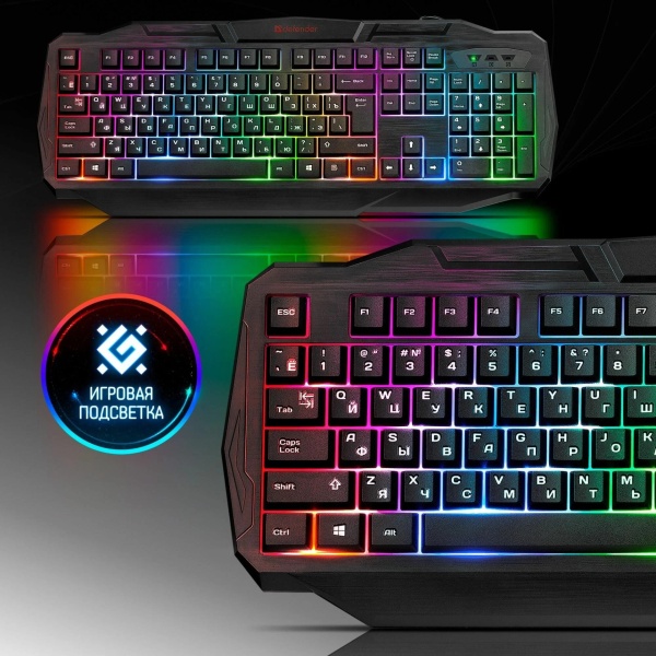 Клавиатура Defender Ultra HB-330L RU, USB