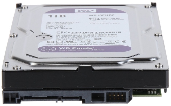 Жесткий диск 1Tb WD Purple WD10PURZ