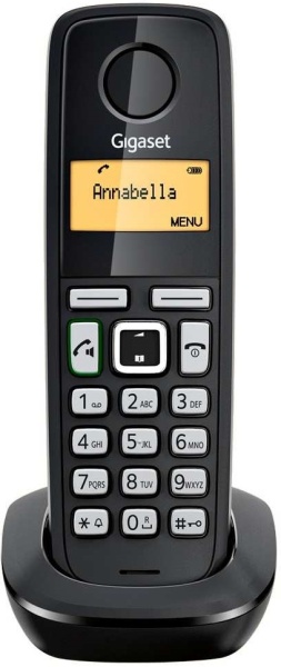 Радиотелефон Gigaset A220H (доп.трубка), черный