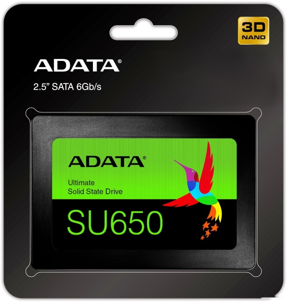 Диск SSD 2.5" 512GB ADATA Ultimate SU650, ASU650SS-512GT-R