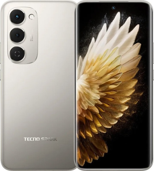 Смартфон Tecno Spark 40 Pro+ 8GB/256GB KM7 Moon Titanium
