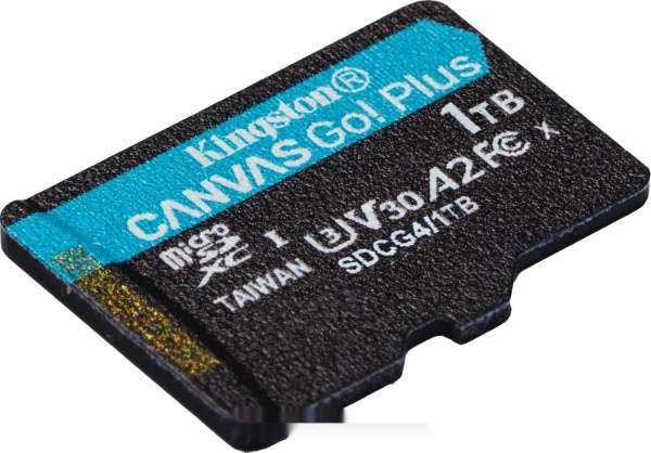 Карта памяти microSDXC 1TB Kingston Canvas Go! Plus, SDCG4/1TBSP