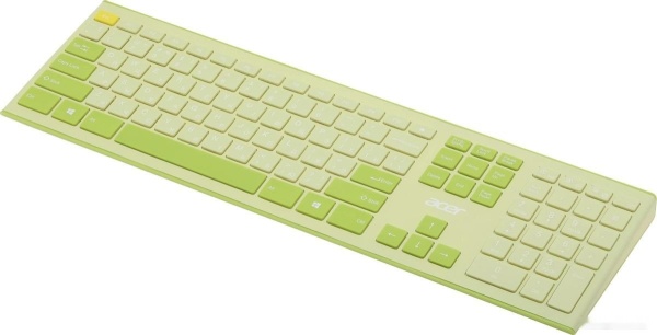 Клавиатура + мышь Acer OCC205 Wireless Green/Yellow, ZL.ACCEE.00E