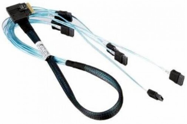 Кабель Slimline SAS x8 to x8 SATA Supermicro CBL-SAST-1270-100