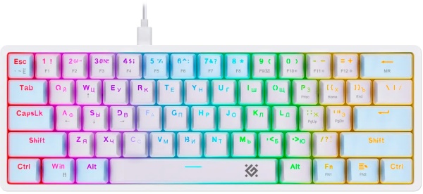 Клавиатура Defender Amox GK-585 White