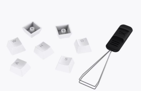 Клавиши HyperX PBT Keycaps Full Key Set White, 519T5AA