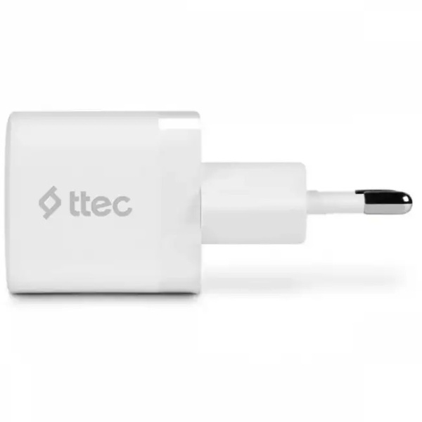 Зарядное устройство TTEC SmartCharger 30W PD USB-C Travel Charger White, 2SCP03B