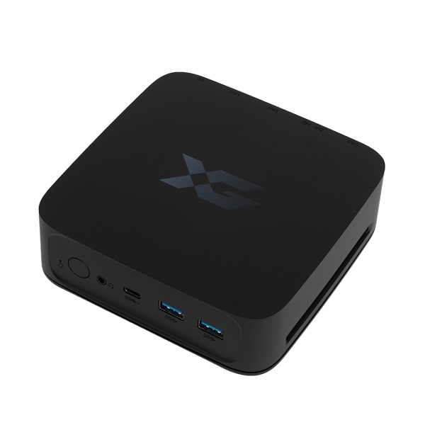 Компьютер X-Game Mini PC MF20, Intel Celeron 5205U, RAM 16 GB, SSD M.2 240 GB, HDMI, DP, 2хRJ45, 65W, чёрный