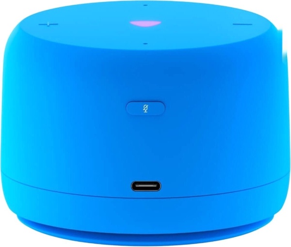 Умная колонка Яндекс Станция Лайт 2 с Алисой без часов Синий, YNDX-00028BLU