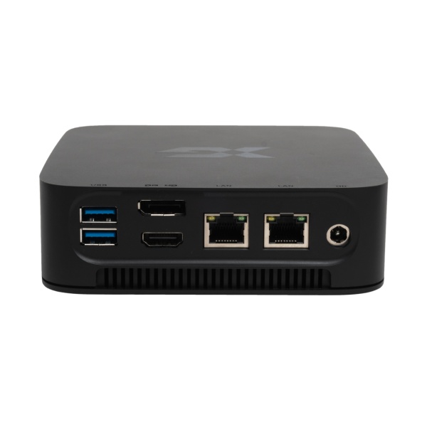 Компьютер X-Game Mini PC MF20, Intel Celeron 5205U, RAM 16 GB, SSD M.2 240 GB, HDMI, DP, 2хRJ45, 65W, чёрный