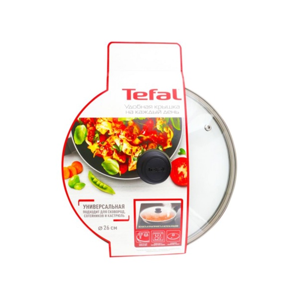Крышка для кастрюль и сковородок Tefal Cocoon 4197726 26cm
