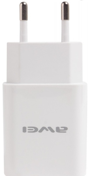 Зарядное устройство USB Awei C3, 2xUSB 5V/2.1А, White