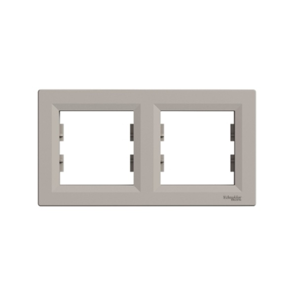 Рамка Schneider Electric EPH5800269 Asfora 2 постовая бронза