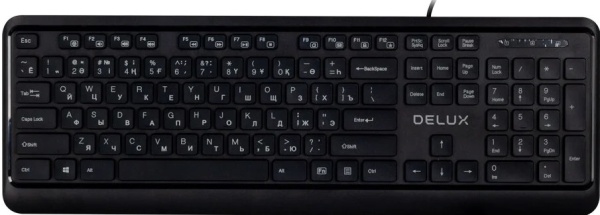 Клавиатура Delux DLK-290UB