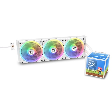СВО для процессора Thermaltake TH360 Ultra White, CL-W482-PL12SW-A