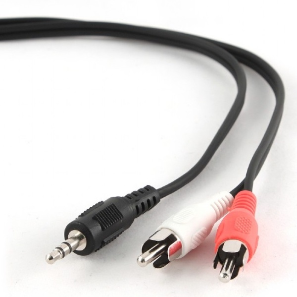Кабель 3.5mm - 2xRCA Cablexpert CCA-458/0.2 20см