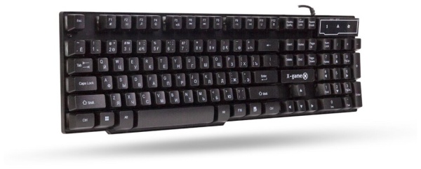 Клавиатура XG XK-200UB, USB, Black