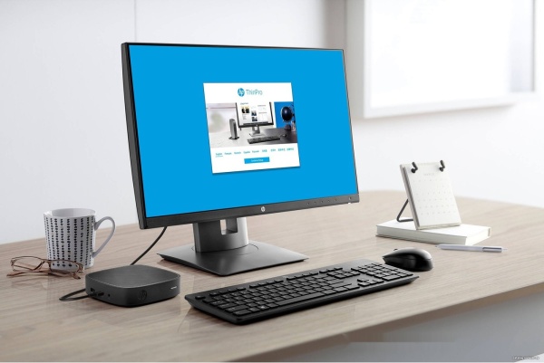 Мини-ПК HP Thin Client t430 (Celeron N4200/2Gb DDR4/16GB SSD/HP Smart Zero Core), 211T7AA
