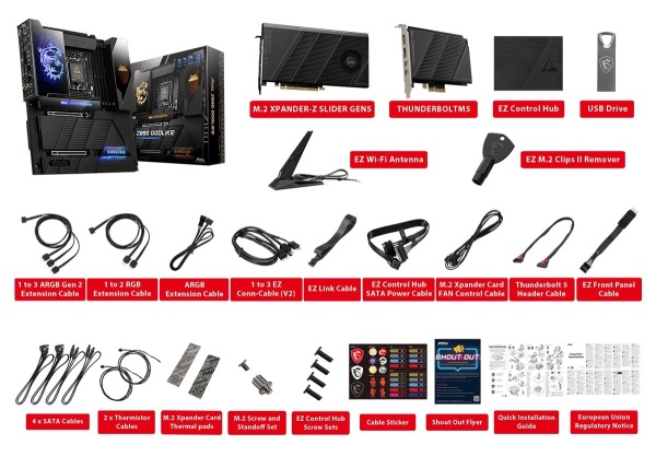 Материнская плата MSI MEG Z890 GODLIKE