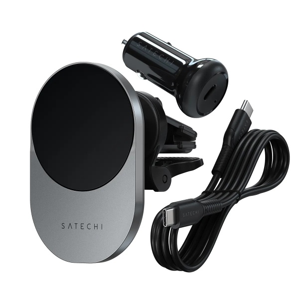 Зарядное устройство Satechi Qi2 Wireless Car Charge, ST-Q2CCM