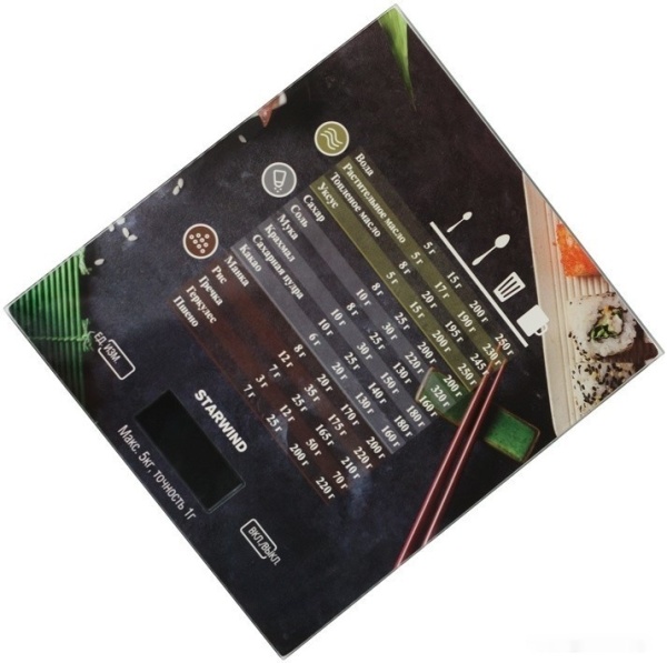 Кухонные весы StarWind SSK3377