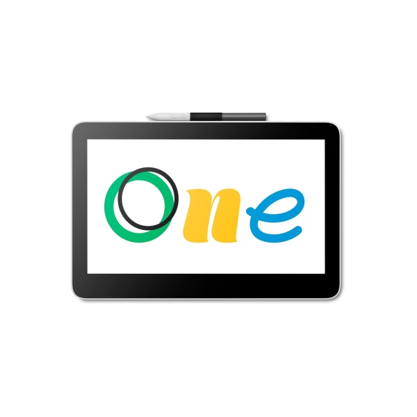 Графический планшет Wacom One 13 Touch pen display Black, DTH134W0B