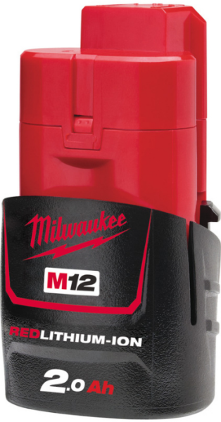 Аккумулятор Milwaukee M12 B2 12V 2Ah, 4932430064