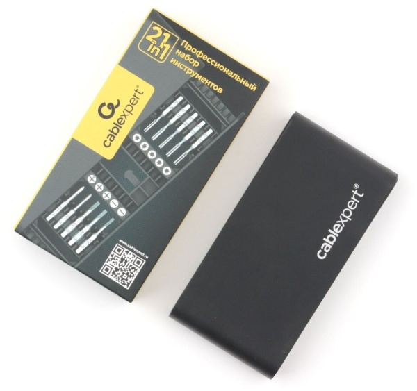 Отвертка с набором бит Cablexpert TK-SD-09R