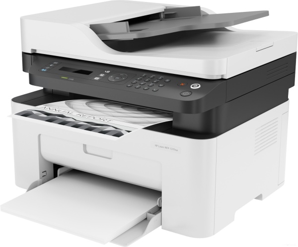 МФУ HP LaserJet 137fnw, 4ZB84A 