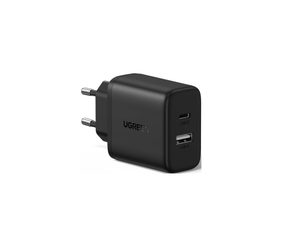 Зарядное устройство Ugreen X227 45302 20W PD Charger USB-C, USB-A