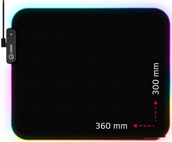 Коврик Lorgar Steller 913 360x300x3mm, LRG-GMP913