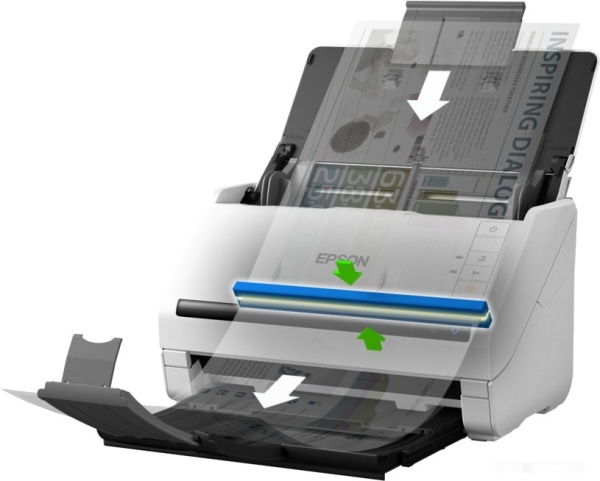 Сканер Epson WorkForce DS-530II, B11B261401 Сканер Epson WorkForce DS-530II, B11B261401