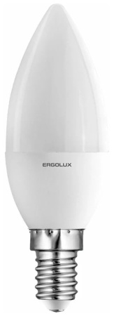 LED лампочка Ergolux LED-C35-7W-E14-6K