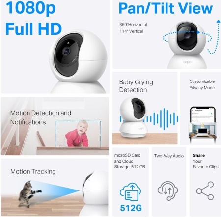 IP-камера TP-Link Tapo C200C