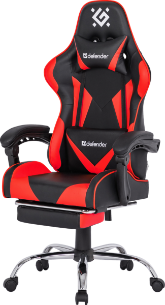 Компьютерное кресло Defender Pilot Black/Red, 64354