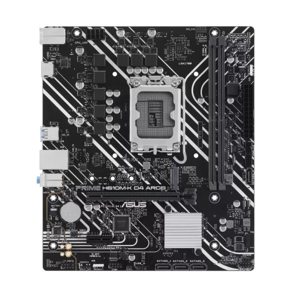Материнская плата ASUS PRIME H610M-K D4 ARGB