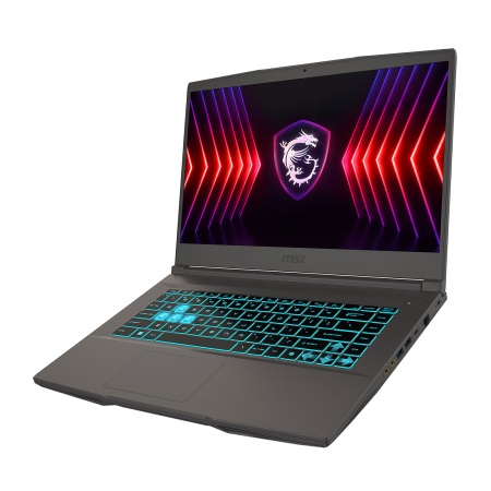 Ноутбук MSI Thin 15 B13UC-2805XKZ (Core i5 13420H/512GB SSD/16GB/RTX 3050 4GB/15.6" FHD 144Hz/DOS), 9S7-16R831-2805