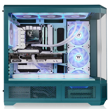 Корпус Thermaltake View 600 TG Transformative Teal, CA-11H-00FTWN-00