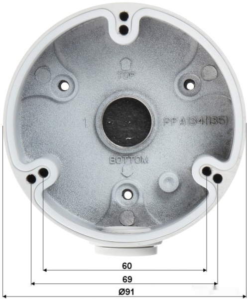 Монтажная коробка Dahua DH-PFA134  Монтажная коробка Dahua DH-PFA134