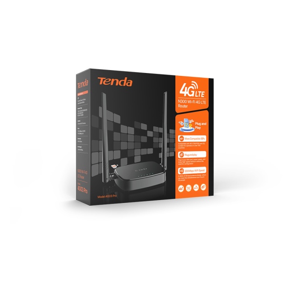 Маршрутизатор Tenda 4G03 Pro