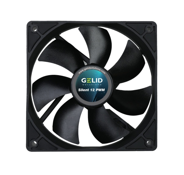 Вентилятор для корпуса GELID Solutions SILENT 12 PWM BLACK, FN-PX12-16