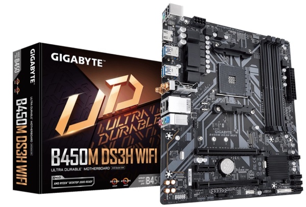 Материнская плата Gigabyte B450M DS3H WiFi
