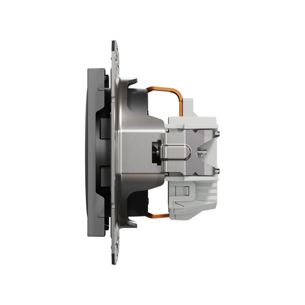 Розетка Schneider Electric SE EPH2900171 Asfora механизм антрацит