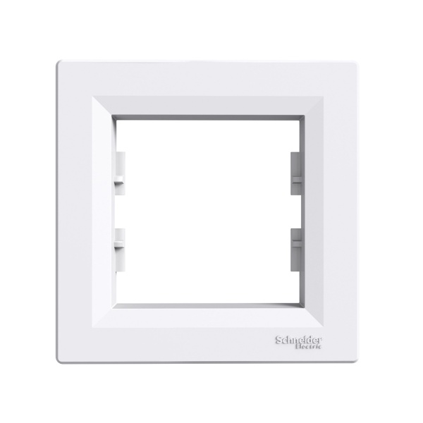 Рамка Schneider Electric EPH5800121 Asfora 1 постовая белый