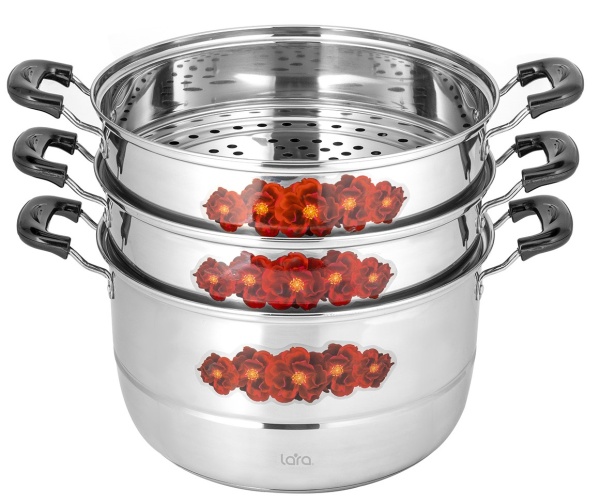 Мантоварка Lara 28cm, LR03-40