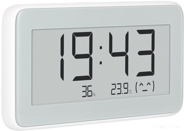 Термогигрометр Xiaomi Temperature and Humidity Monitor Clock White BHR5435GL/LYWSD02MMC 