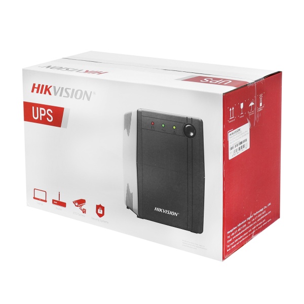 ИБП Hikvision DS-UPS600 Schuko, 600VA/360W